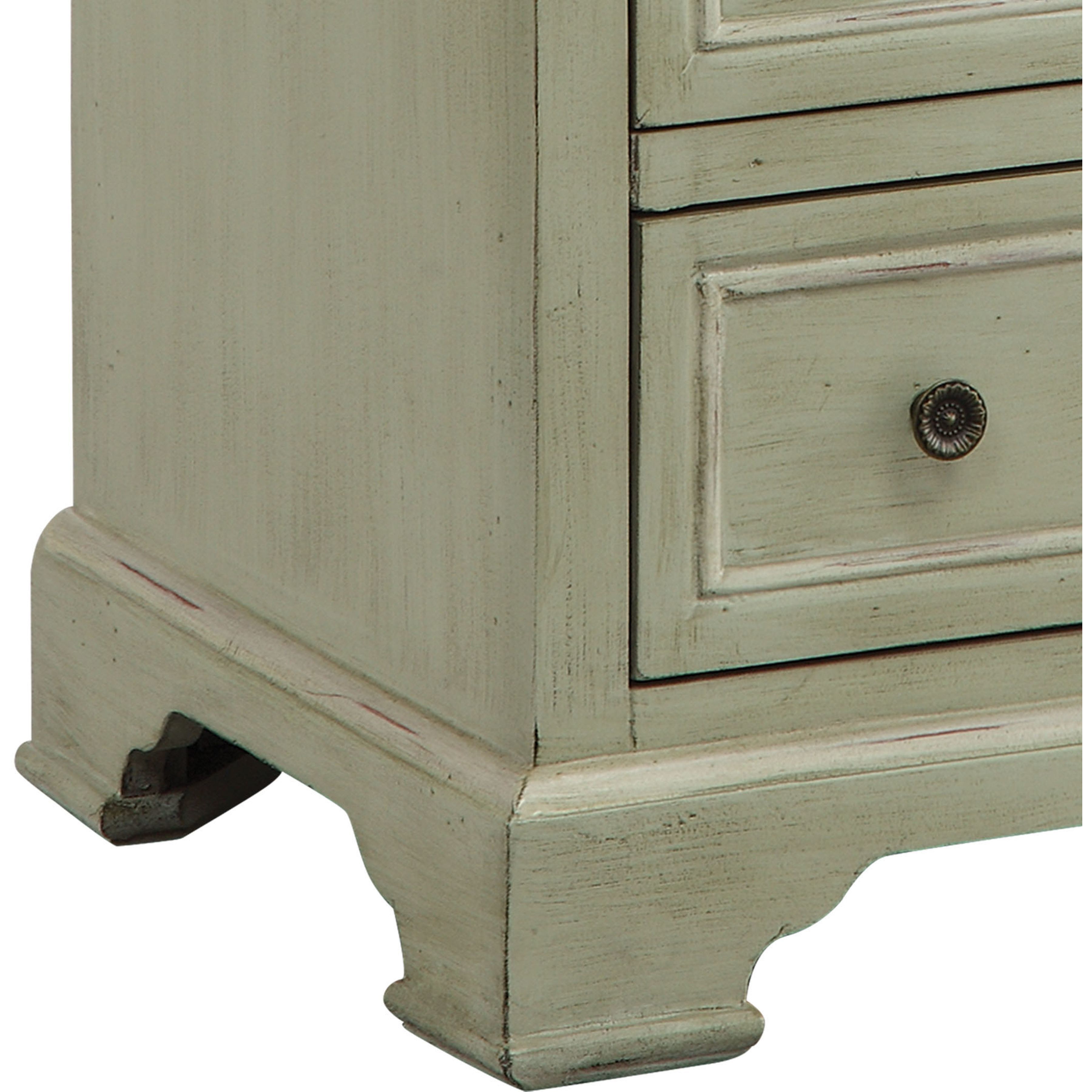 Chesapeake Antique Green with Dark Bronze Cabinet