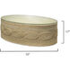Barbados Oval 50 X 30 inch Off-White Coffee Table