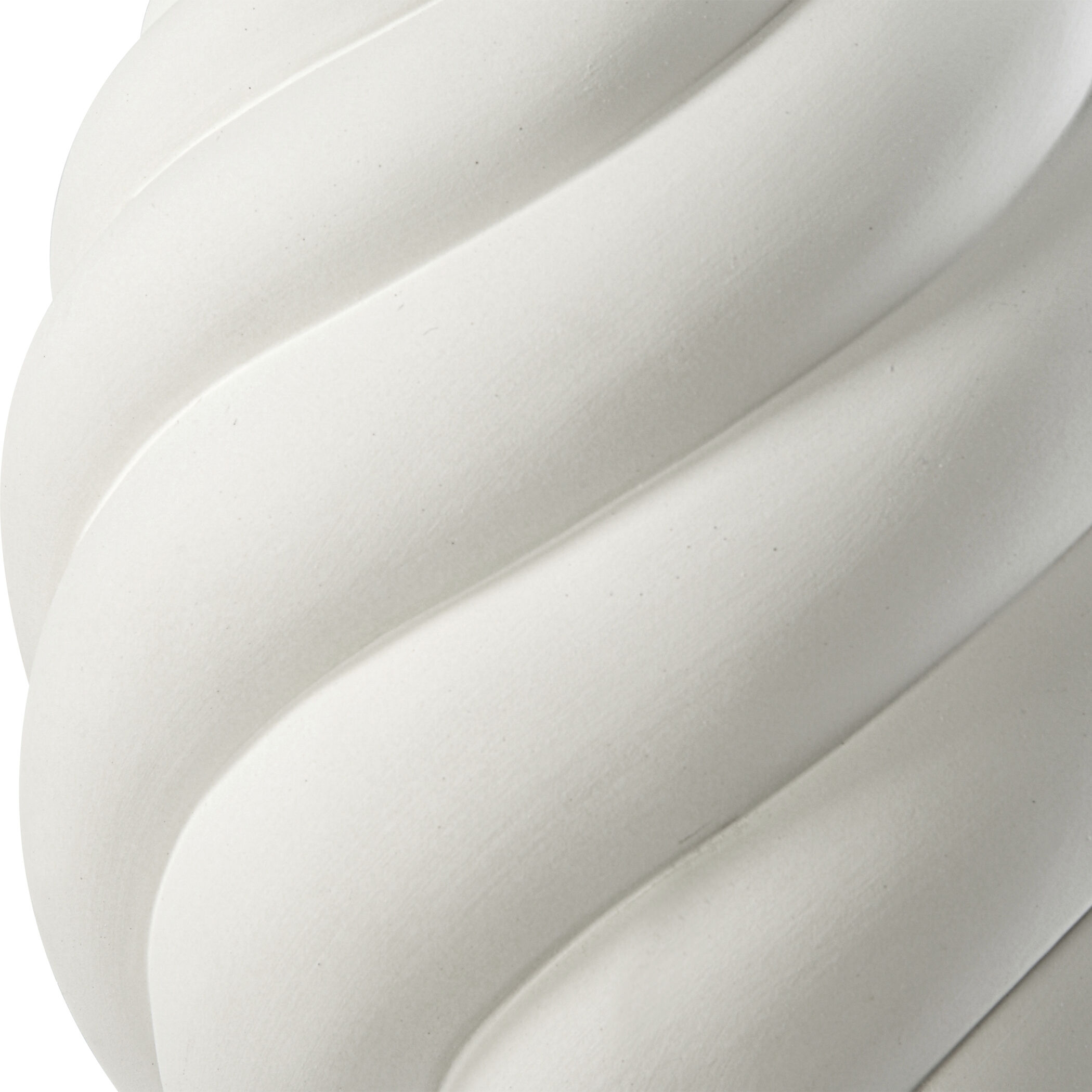 Twisted Swirl 32 inch 150.00 watt Textured Chalk White Glaze and Polished Nickel Table Lamp Portable Light