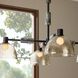 Eli 4 Light 34 inch Blackened Iron Chandelier Ceiling Light