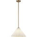 Alora Mood Serena Pendant Ceiling Light in Aged Gold