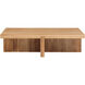 Folke 50 X 31 inch Natural Coffee Table