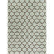 Frontier 66 X 42 inch Mint, Charcoal Rug