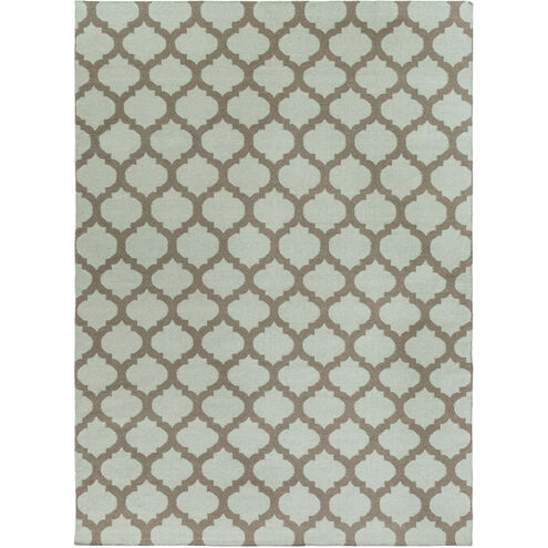 Frontier 66 X 42 inch Mint, Charcoal Rug