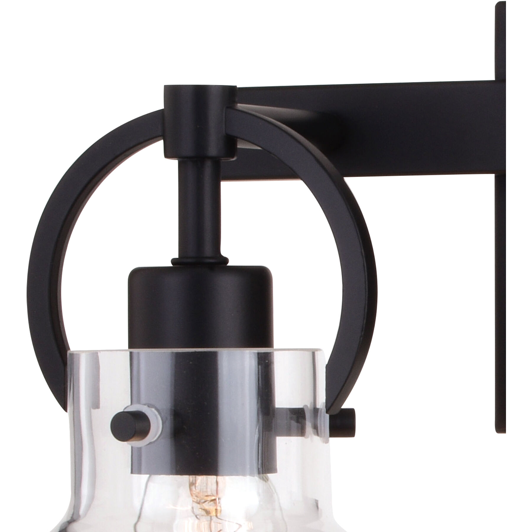 Ogden LED 16.5 inch Matte Black Bathroom Light Wall Light in 2