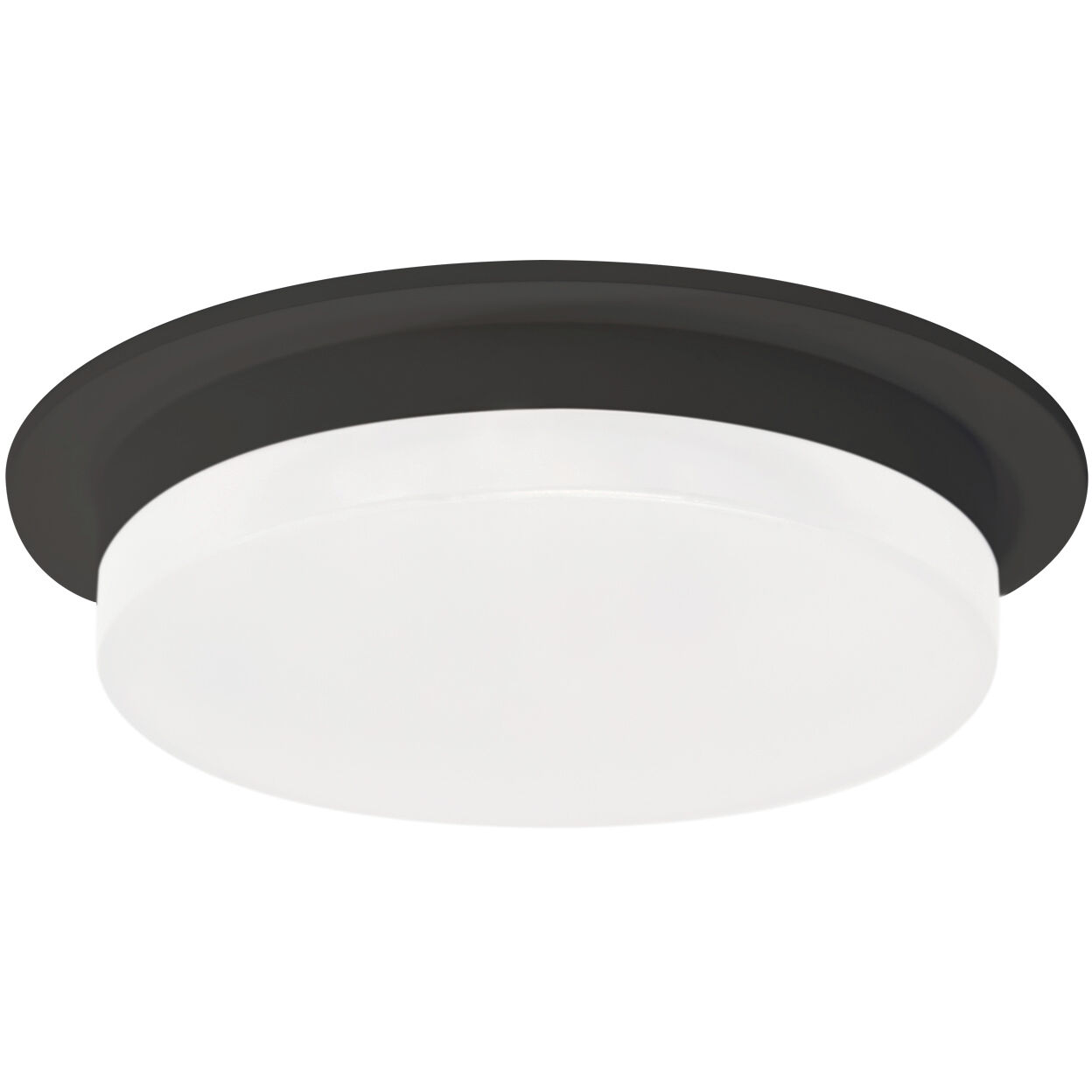 Stockton LED 6 inch Black Flush Mount Ceiling Light