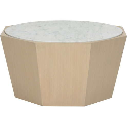 Laurence 34.5 X 17.5 inch White/Cream Coffee Table