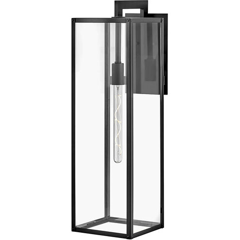 Max LED 31 inch Black Outdoor Wall Mount Lantern