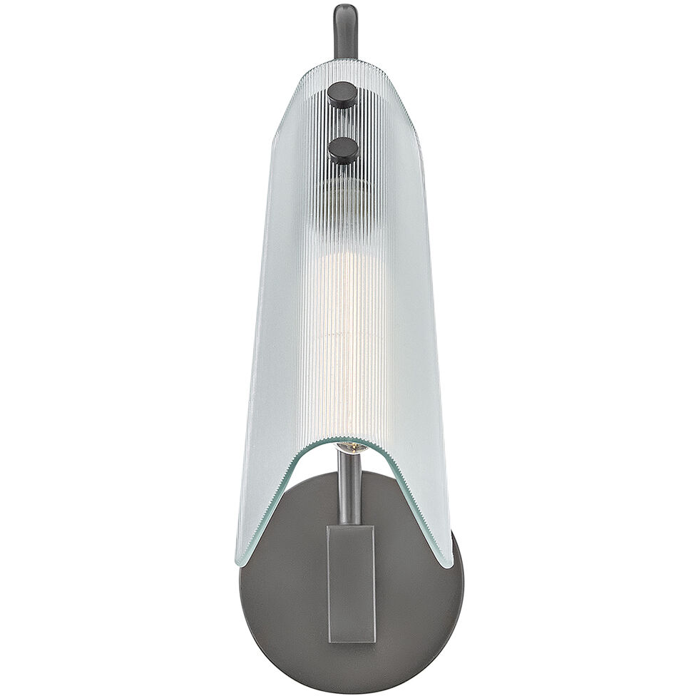 Altman Wall Mount Wall Light in Gunmetal