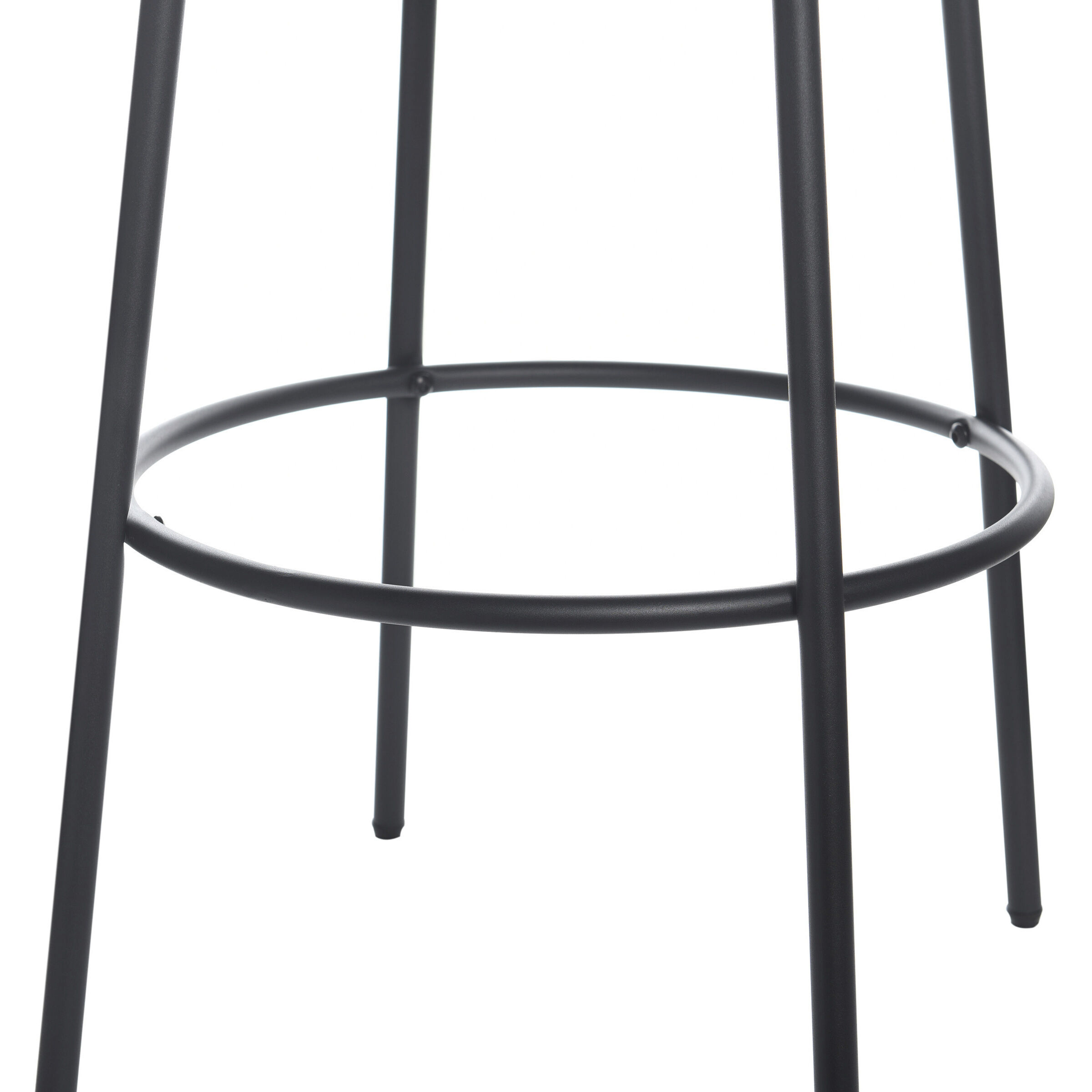 Soloist 29 inch Black and Slate Gray Bar Stool