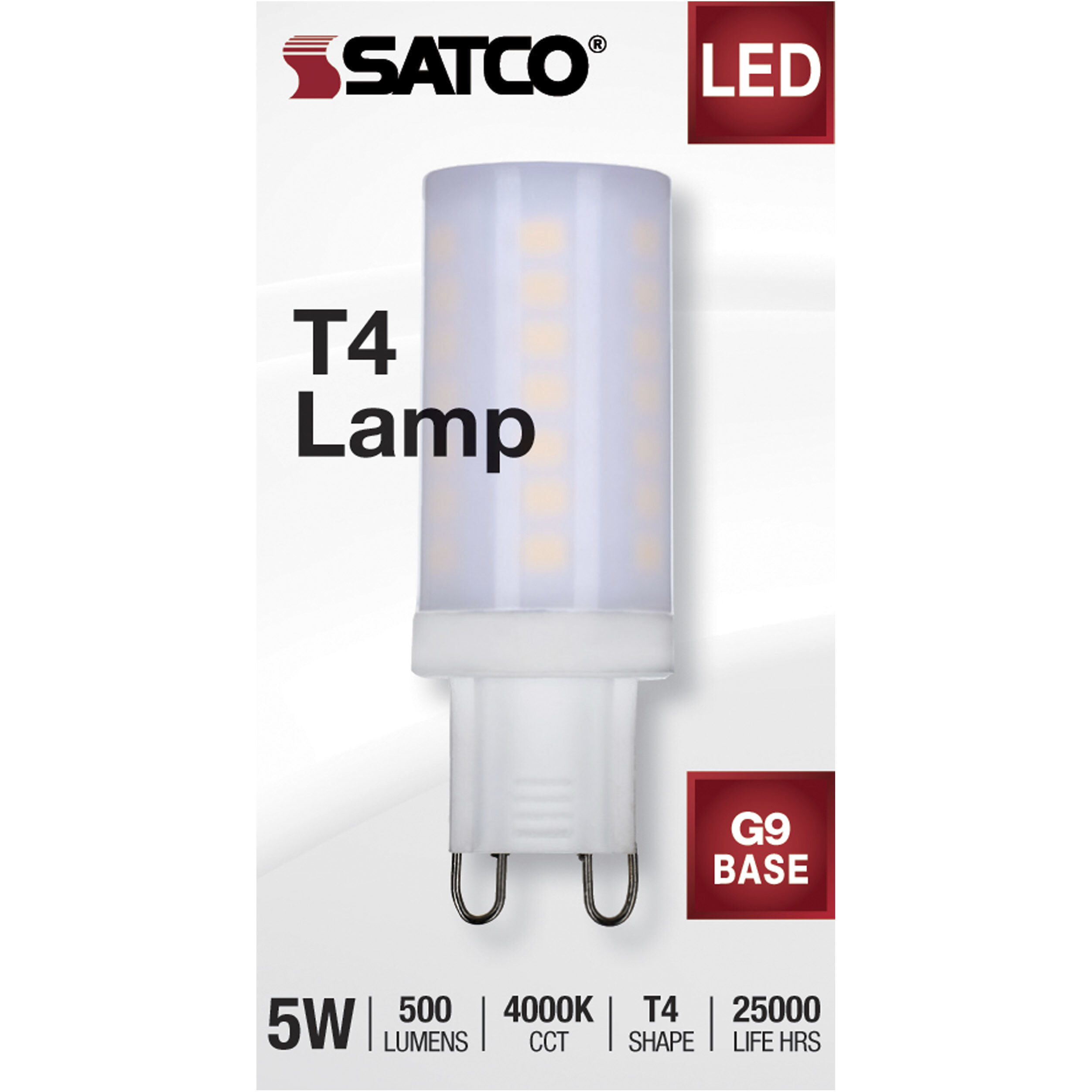 Lumos LED JCD LED G9 Double Loop 5 watt 4000K Mini and Pin-Based LED