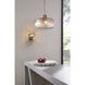 Holm 1 Light 8.5 inch Pewter and Gray Sconce Wall Light