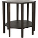Ariana 30 X 30 inch Ebony Walnut Side Table