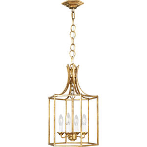 AH by Alexa Hampton Bantry House 4 Light 12.5 inch Antique Gild Lantern Pendant Ceiling Light