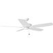 Colony 60 60 inch Matte White Ceiling Fan