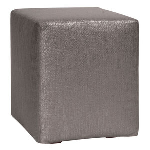 Universal Glam Zinc Cube Ottoman Replacement Slipcover, Ottoman Not Included