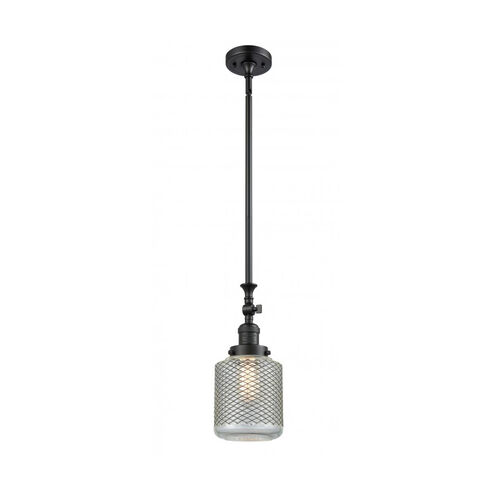 Franklin Restoration Stanton LED 6 inch Matte Black Mini Pendant Ceiling Light, Franklin Restoration