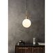 Forked LED 11.42 inch Brass Pendant Ceiling Light