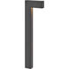 Atlantis 120v/277v 8 watt Satin Black Bollard