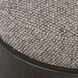 Hutton 18 inch Dark Brown Oak with Earth Ottoman