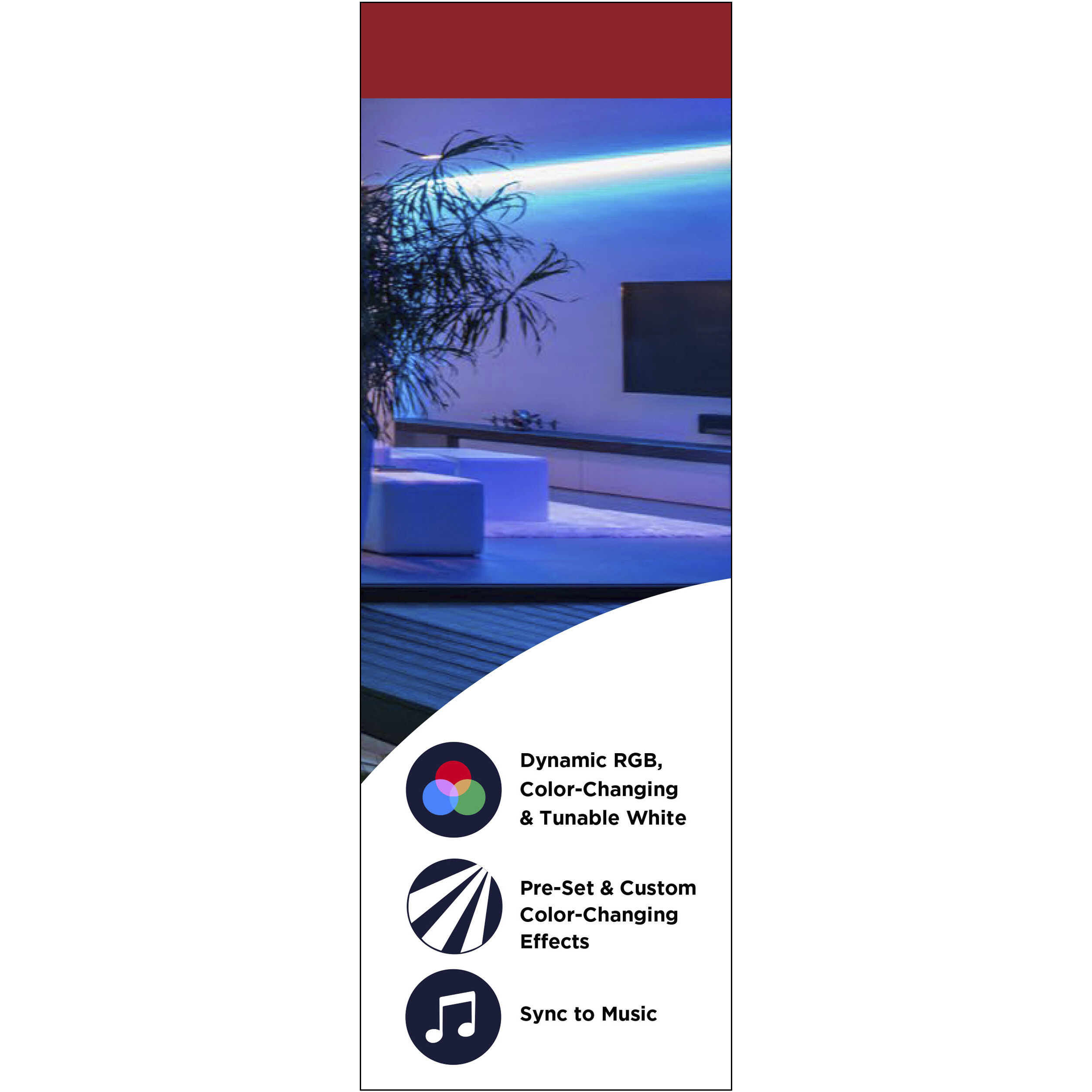 Dimension White 2700K 393.7 inch Tape Light