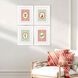 Bright Whimsy Multi and Green and Red and White Framed Art, Propac