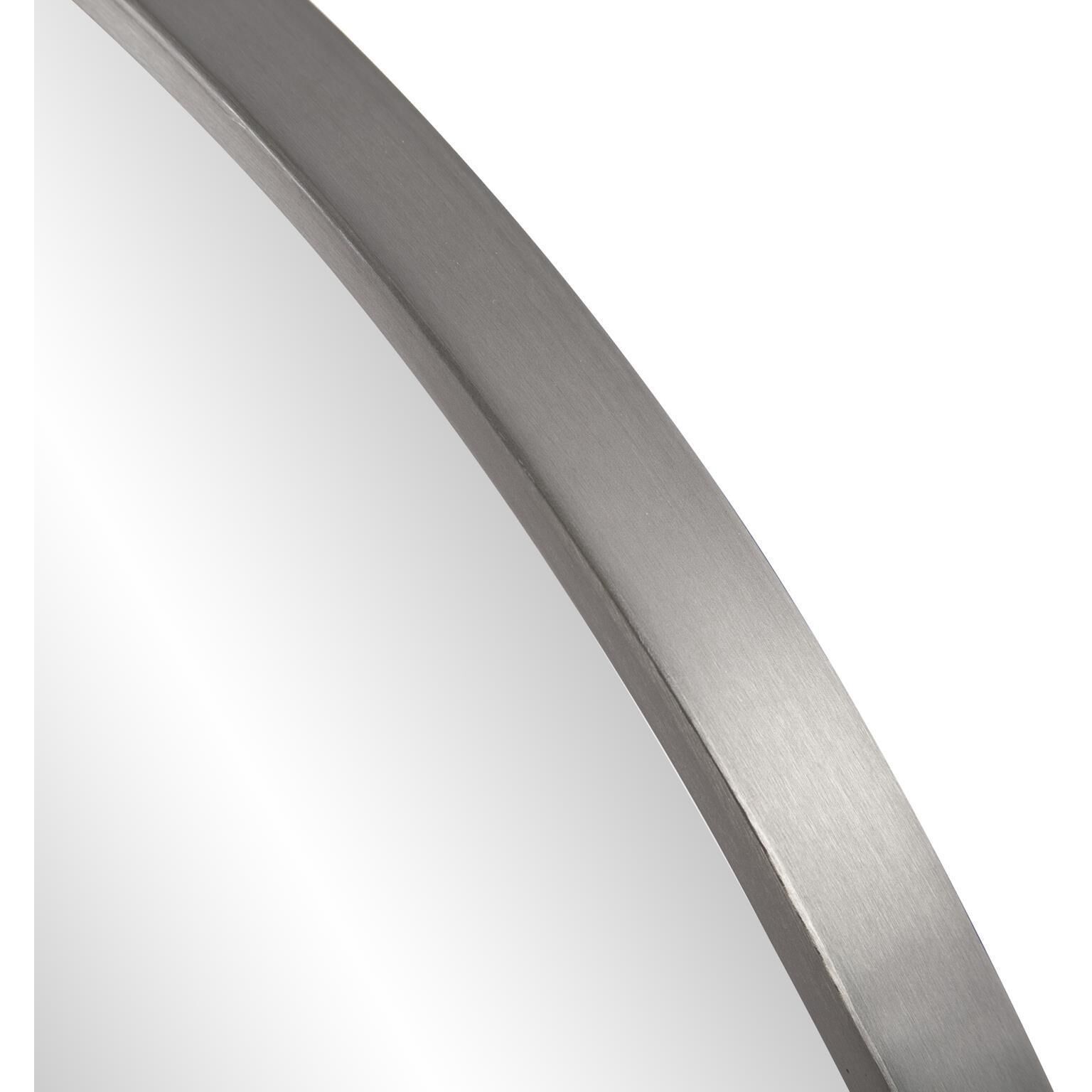 Copenhagen 30 X 30 inch Brushed Silver Wall Mirror