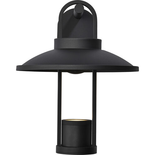 Harriman LED 14 inch Matte Black Outdoor Wall Sconce