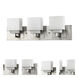 Rampart 3 Light 22 inch Satin Nickel Vanity Light Wall Light