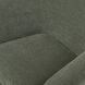 Melrose Harvest Oak with Green Accent Chair