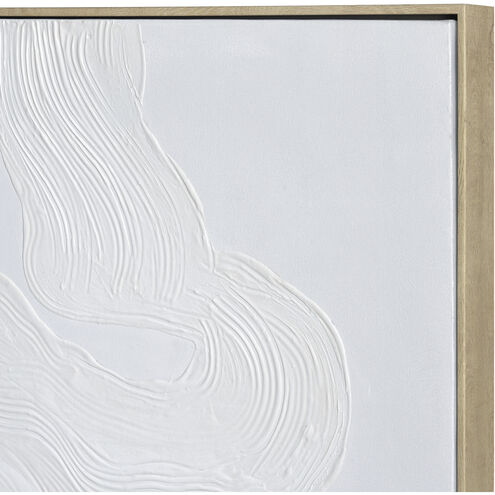 Strand White with Natural Framed Wall Art