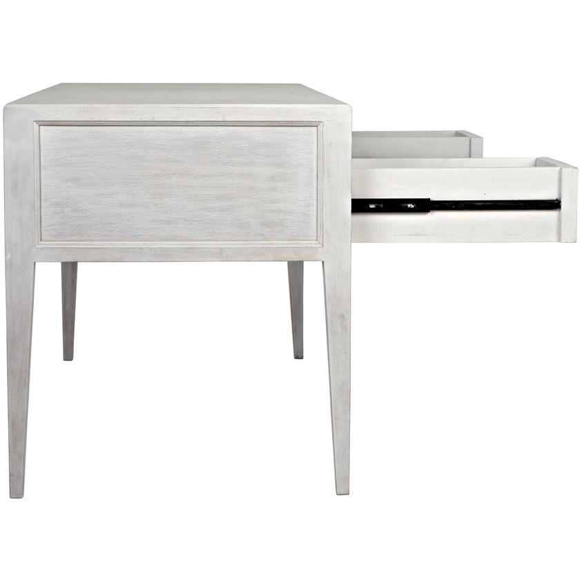 Africa 60 X 26 inch White Wash Desk