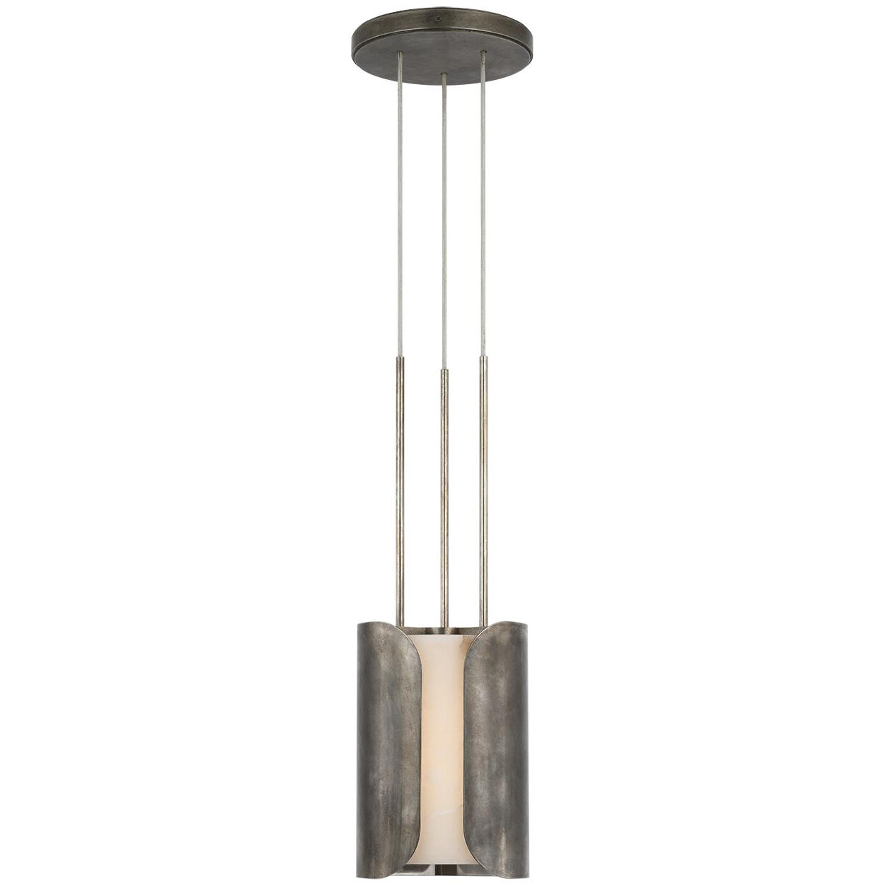 Anne-Marie Barton Armise LED 7.5 inch Mottled Pewter Pendant Ceiling Light