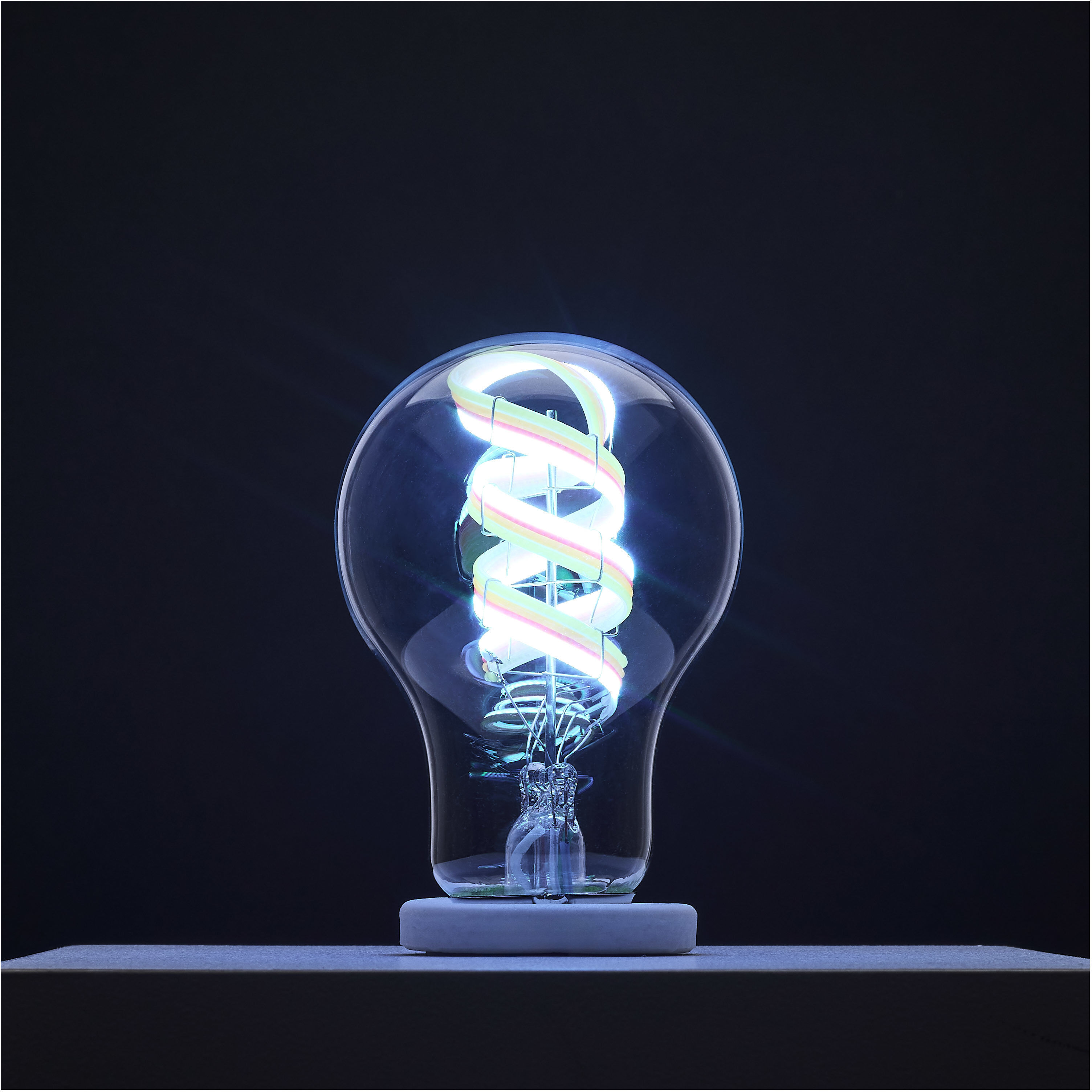 Starfish LED A19 E26 6.00 watt 120 2700K-5000K LED Filament, ColorQuick