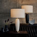 Crocus 27.75 inch 150 watt Black Table Lamp Portable Light