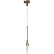 Lilium 1 Light 2.3 inch Soft Gold Mini Pendant Ceiling Light