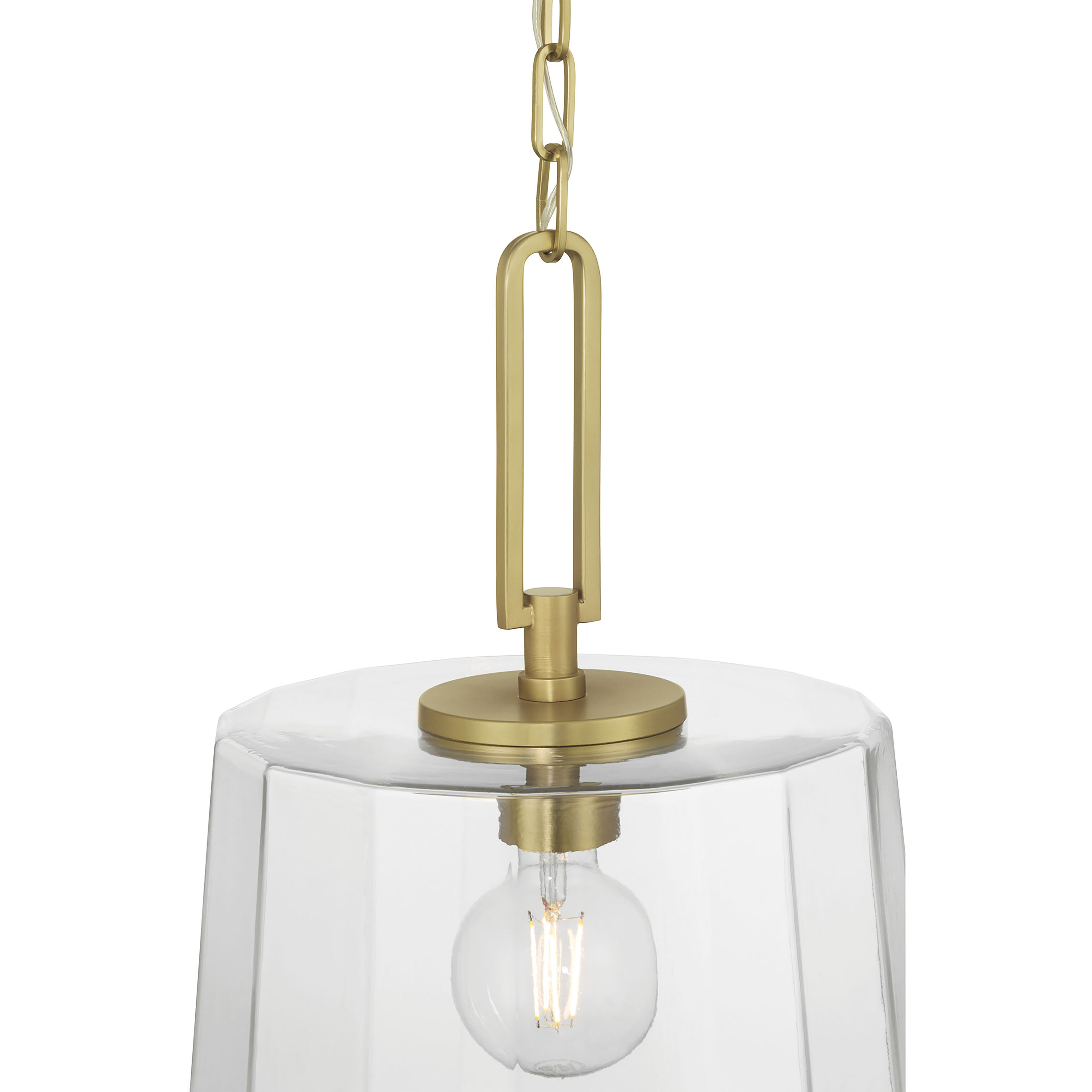 Diamara 1 Light 13.75 inch Vintage Brass Pendant Ceiling Light
