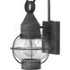Cape Cod Outdoor Wall Mount Lantern in Aged Zinc