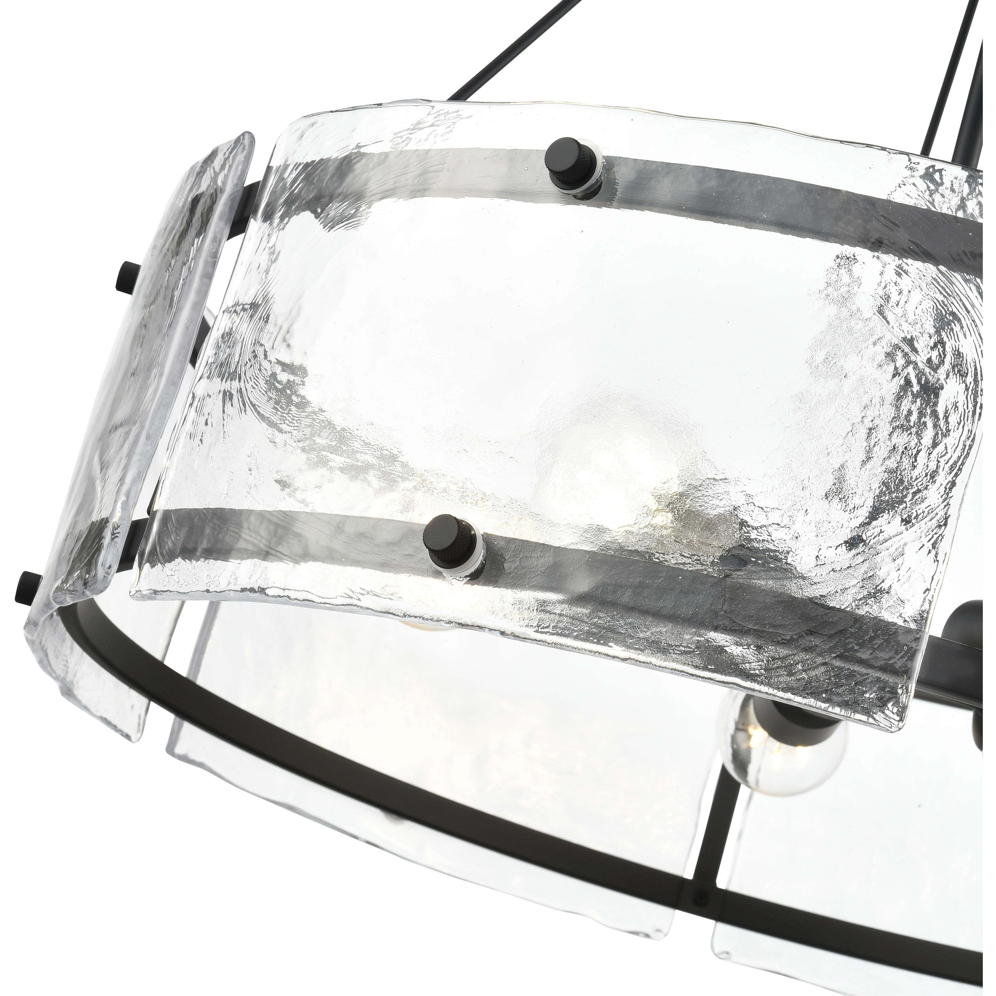 Bennetti 5 Light 24.75 inch Matte Black Pendant Ceiling Light