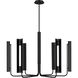 Kelly by Kelly Wearstler Carson LED 36.13 inch Midnight Black Chandelier Ceiling Light