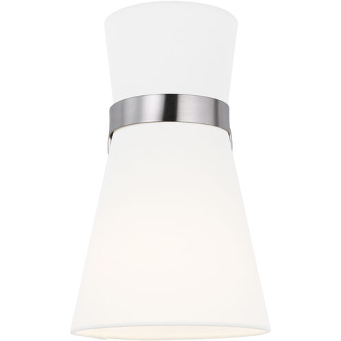 AERIN Clark 1 Light 7 inch Brushed Nickel Wall Bath Fixture Wall Light