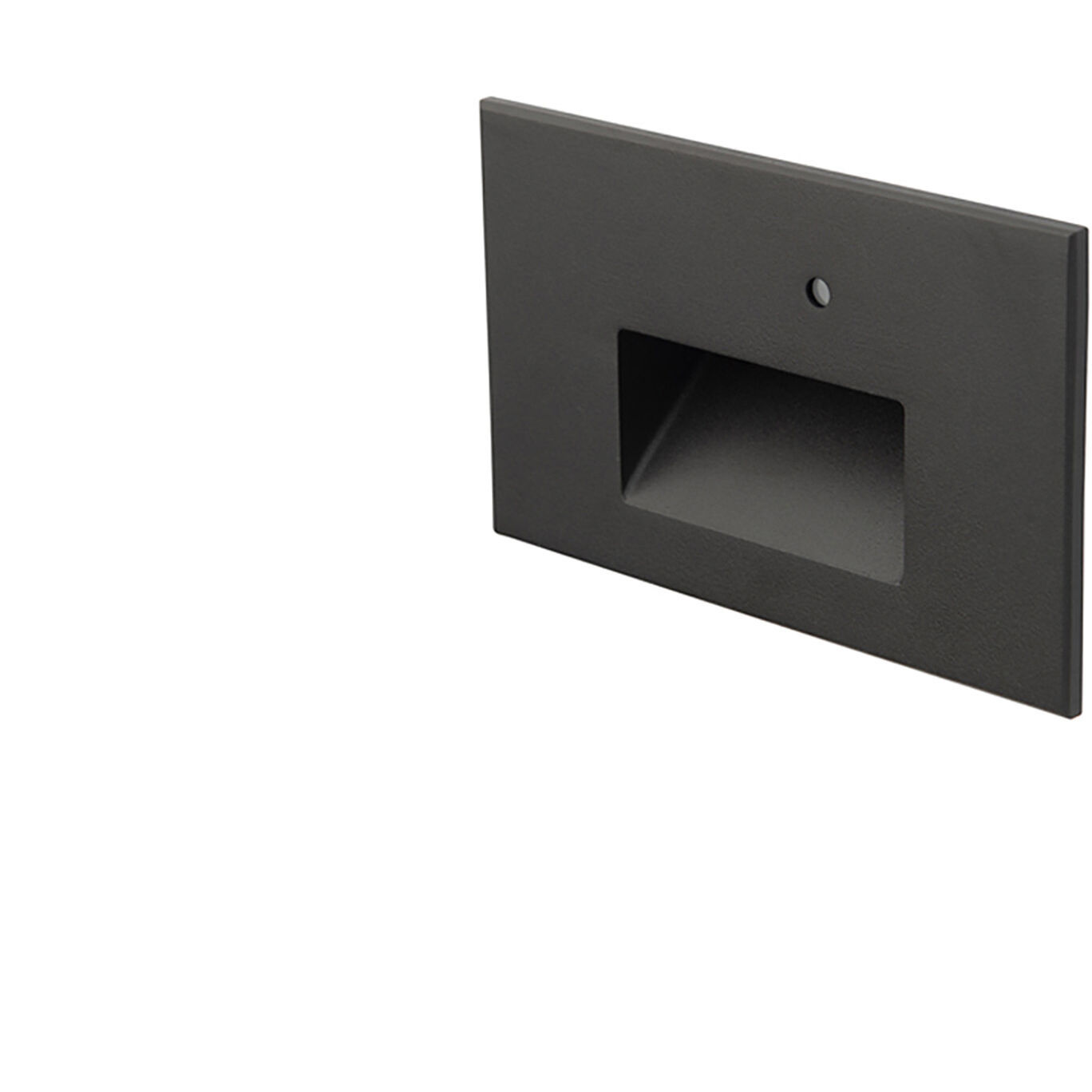 Tyler 120 3.8 watt Black Step and Wall Lighting in Amber, WAC Lighting
