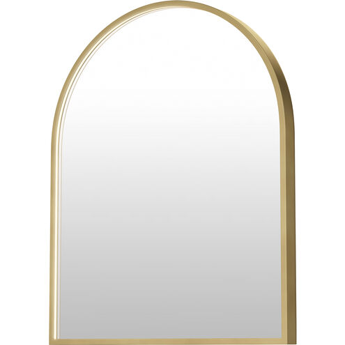 Elisse 30 X 24 inch Gold LED Mirror