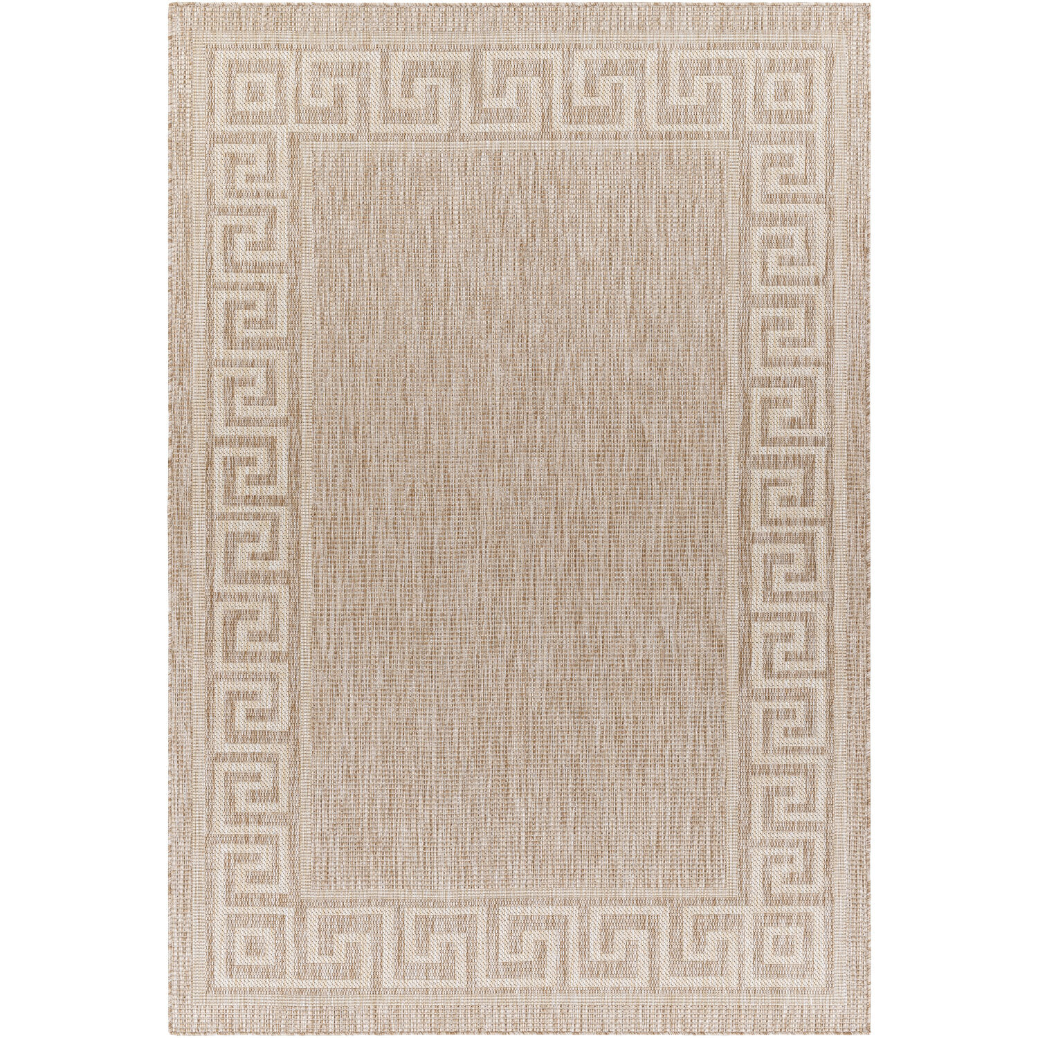 Tuareg 108 X 79 inch Taupe Outdoor Rug, Rectangle