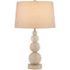 Niobe 27.5 inch 150 watt Natural Table Lamp Portable Light