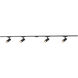 Paolo 120 Black Trilo Track Ceiling Light