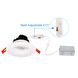 Luke Black Downlight, Round