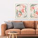 Florals Collection Pink Framed Art