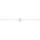 Purolinear 360 LED 49 inch Satin White ADA Wall Bar Light Wall Light