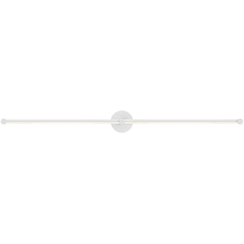Purolinear 360 LED 49 inch Satin White ADA Wall Bar Light Wall Light